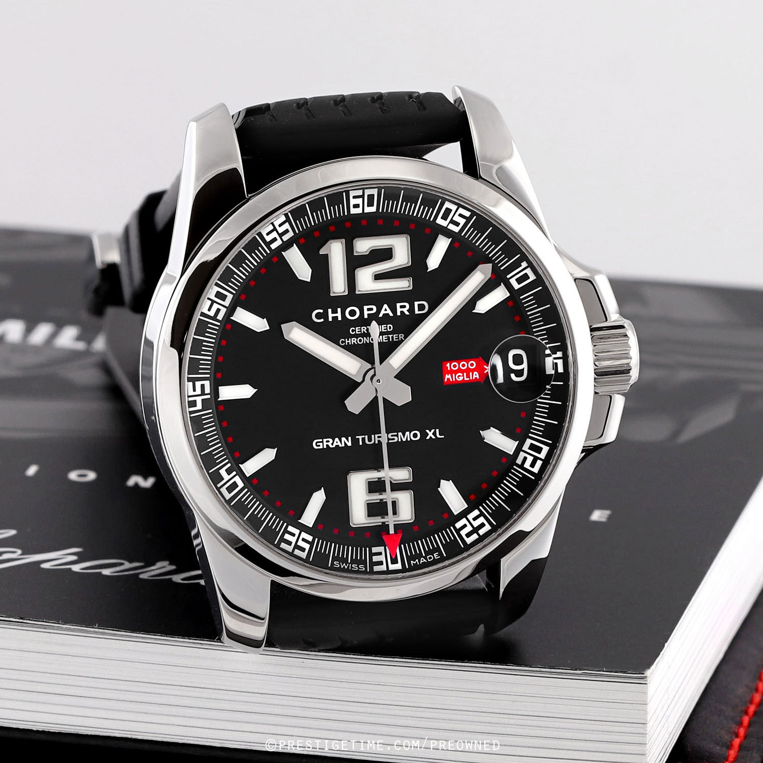 Pre-owned Chopard FACTORY SERVICED Mille Miglia Gran Turismo 44mm ...