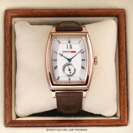 Pre-owned Breguet Heritage Automatic Big Date 5480br/12/996
