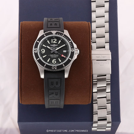 Pre-owned Breitling Superocean Automatic 42mm a17366021b1s2