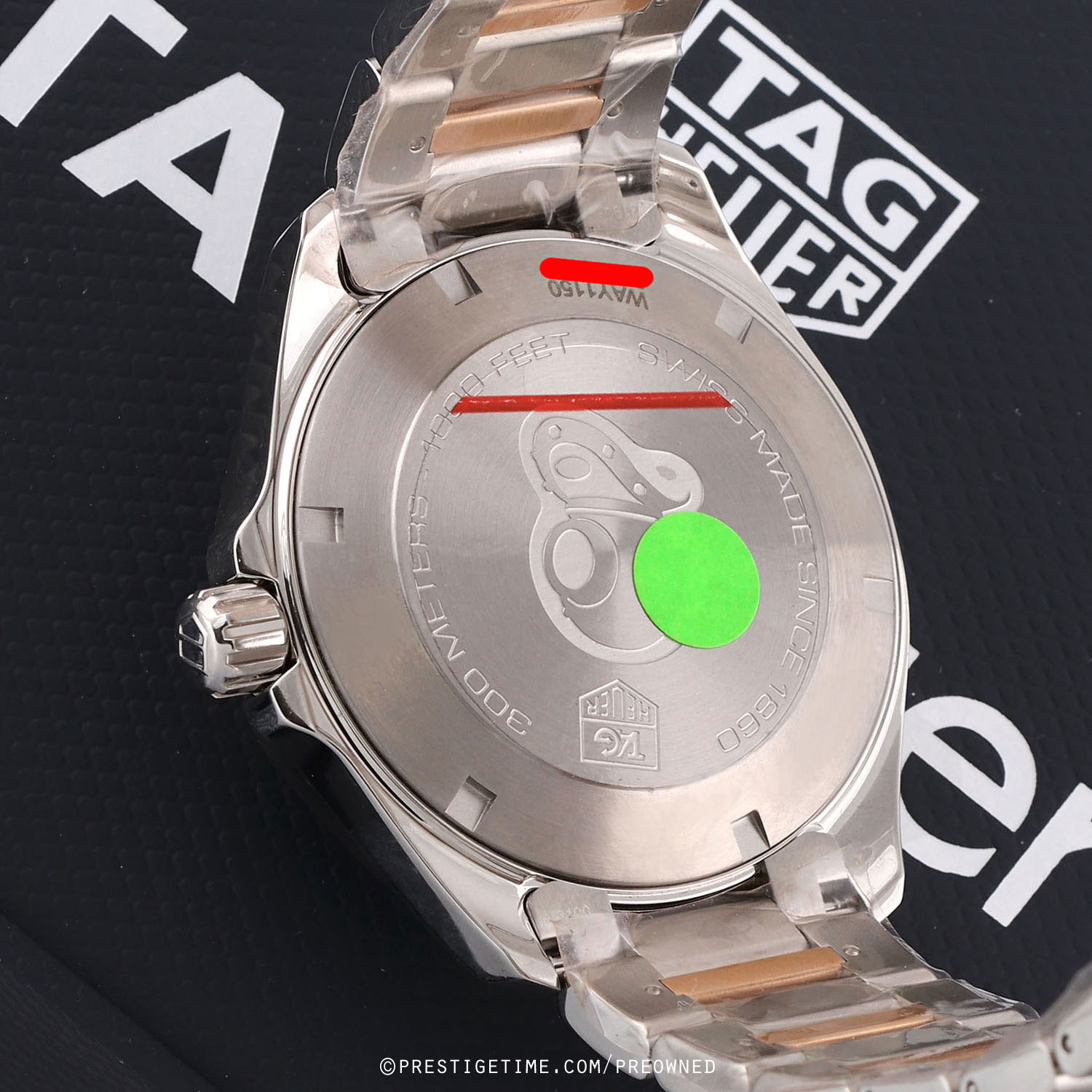 Pre-owned Tag Heuer Aquaracer Quartz 41mm way1150.bd0911