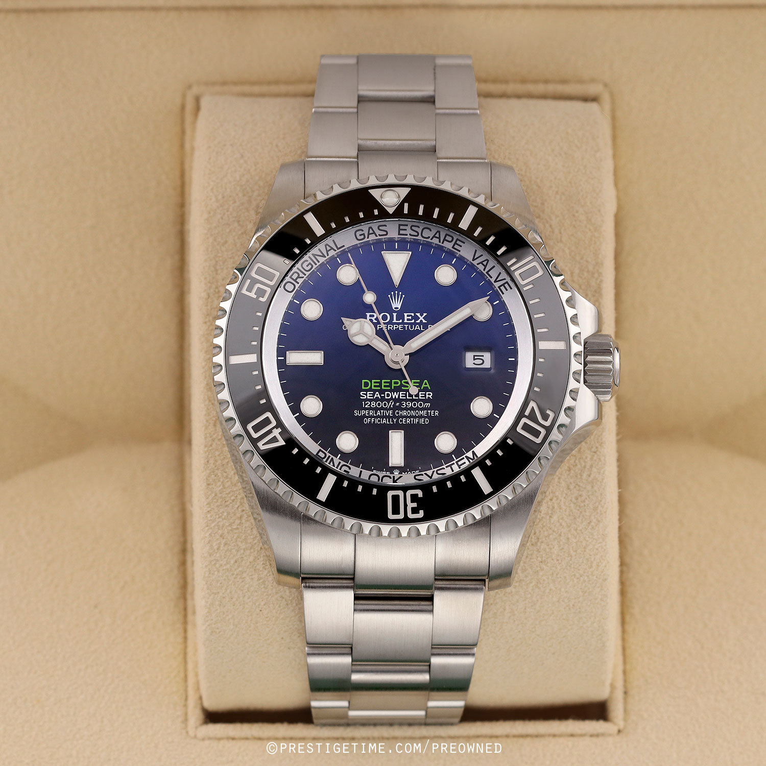 Pre-owned Rolex Deepsea Cameron 44mm 126660 D-Blue