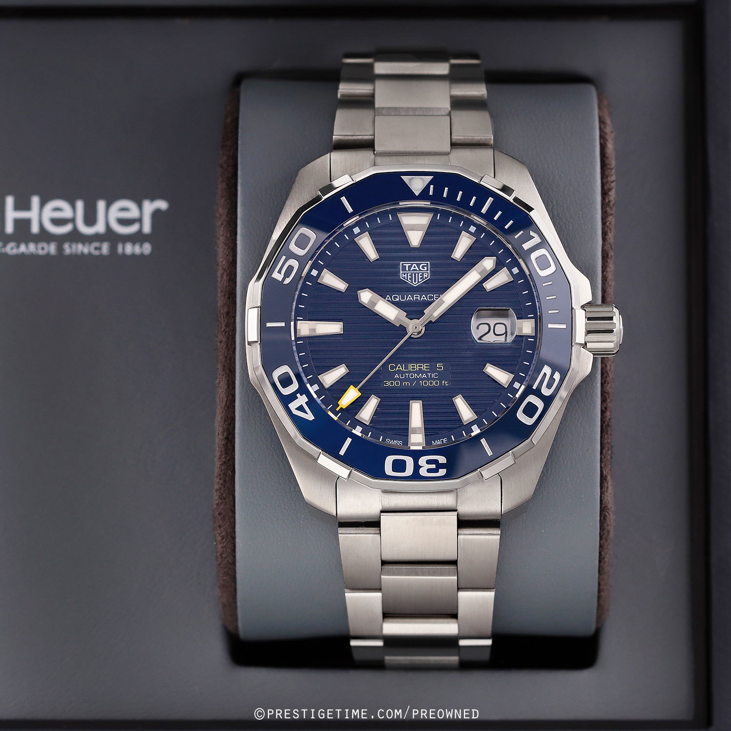 Pre-owned Tag Heuer Aquaracer Automatic 43mm