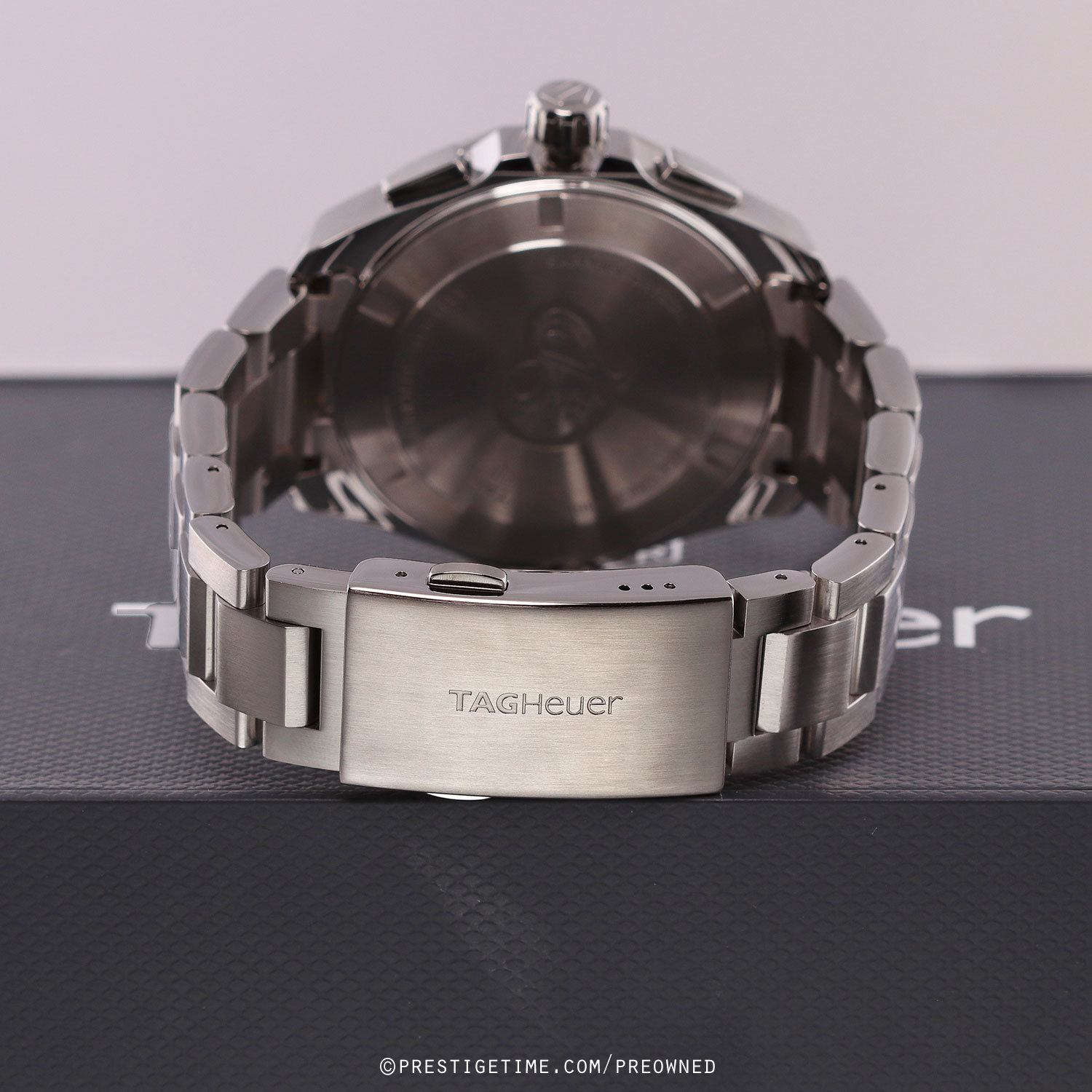 TAG Heuer CAY1111.BA0927 Orologio Uomo Quarzo Svizzero, Cassa 43mm, Acciaio, Subacqueo 300m, Cronografo