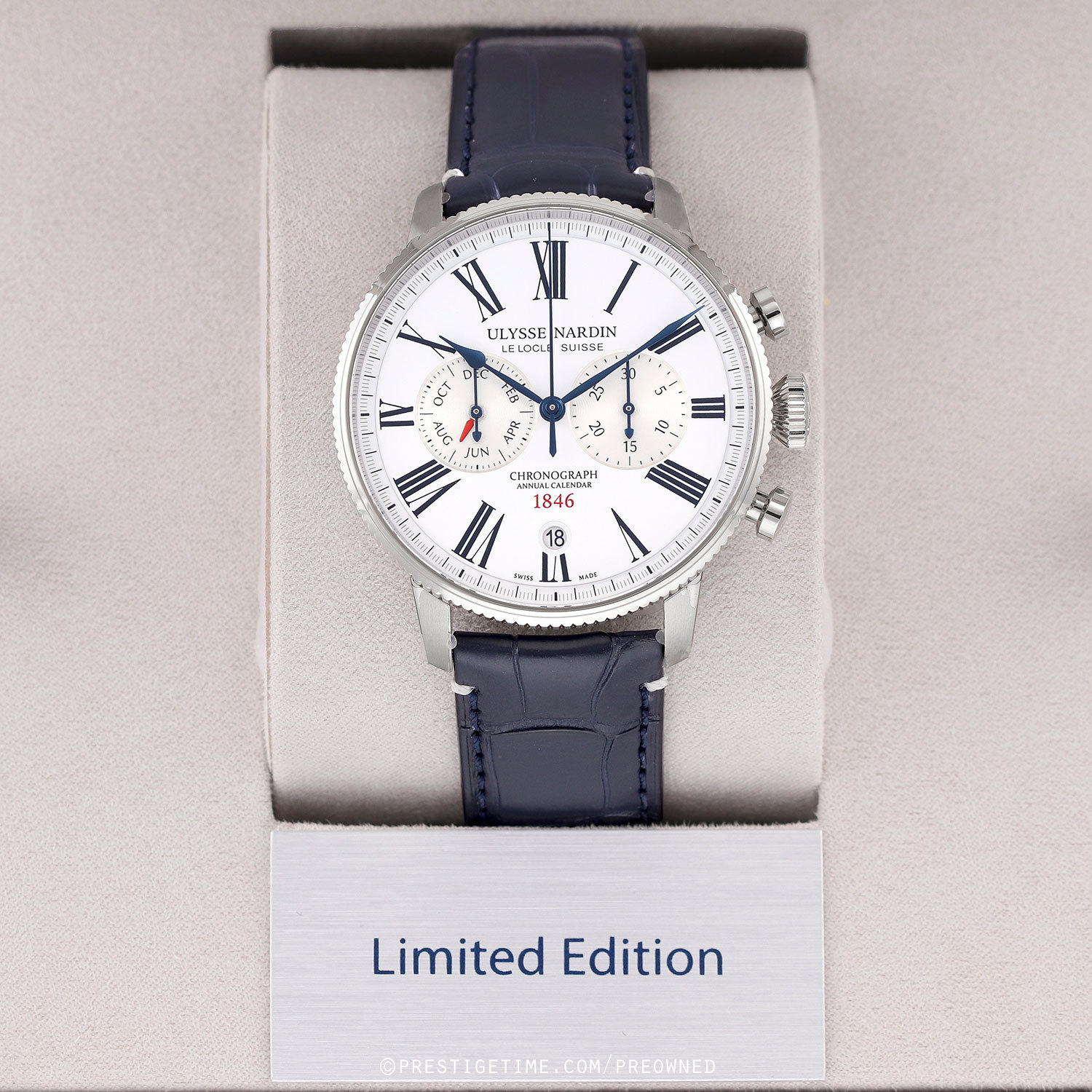 Pre-owned Ulysse Nardin LIMITED EDITION Torpilleur Annual