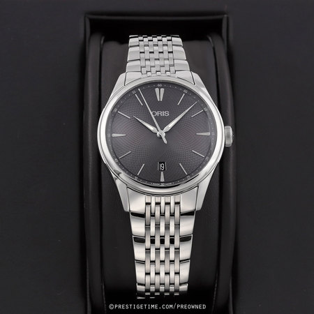 Pre-owned Oris Artelier Date 40mm 01 733 7721 4053-07 8 21 79