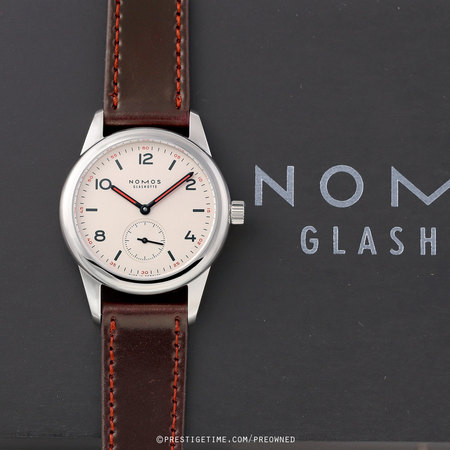 Pre-owned Nomos Glashutte Club Manual Wind 36mm 701