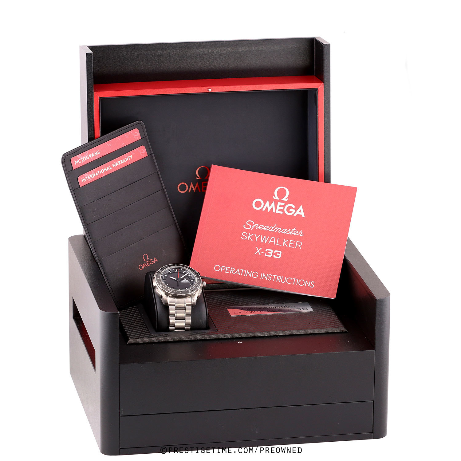 Pre-owned Omega Speedmaster Skywalker X-33 45mm 318.90.45.79.01.001