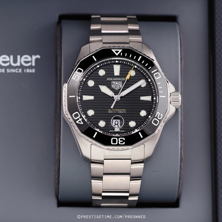 Pre-owned Tag Heuer Aquaracer Automatic 43mm wbp201a.ba0632