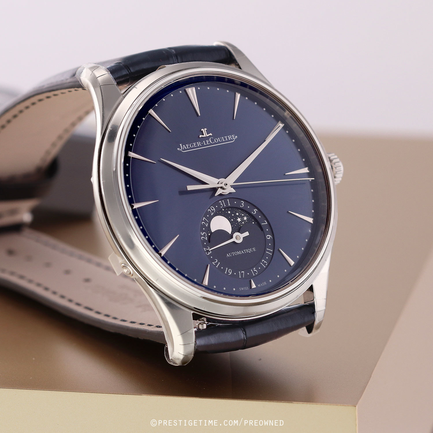 Preowned Jaeger LeCoultre Master Ultra Thin Moon 39mm 1368480