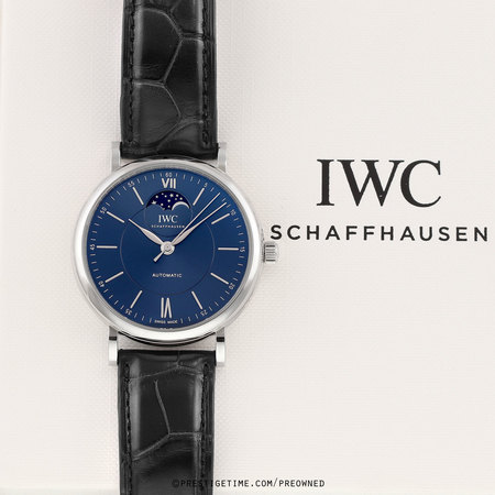Pre-owned IWC Portofino Automatic Moonphase 40mm iw459402