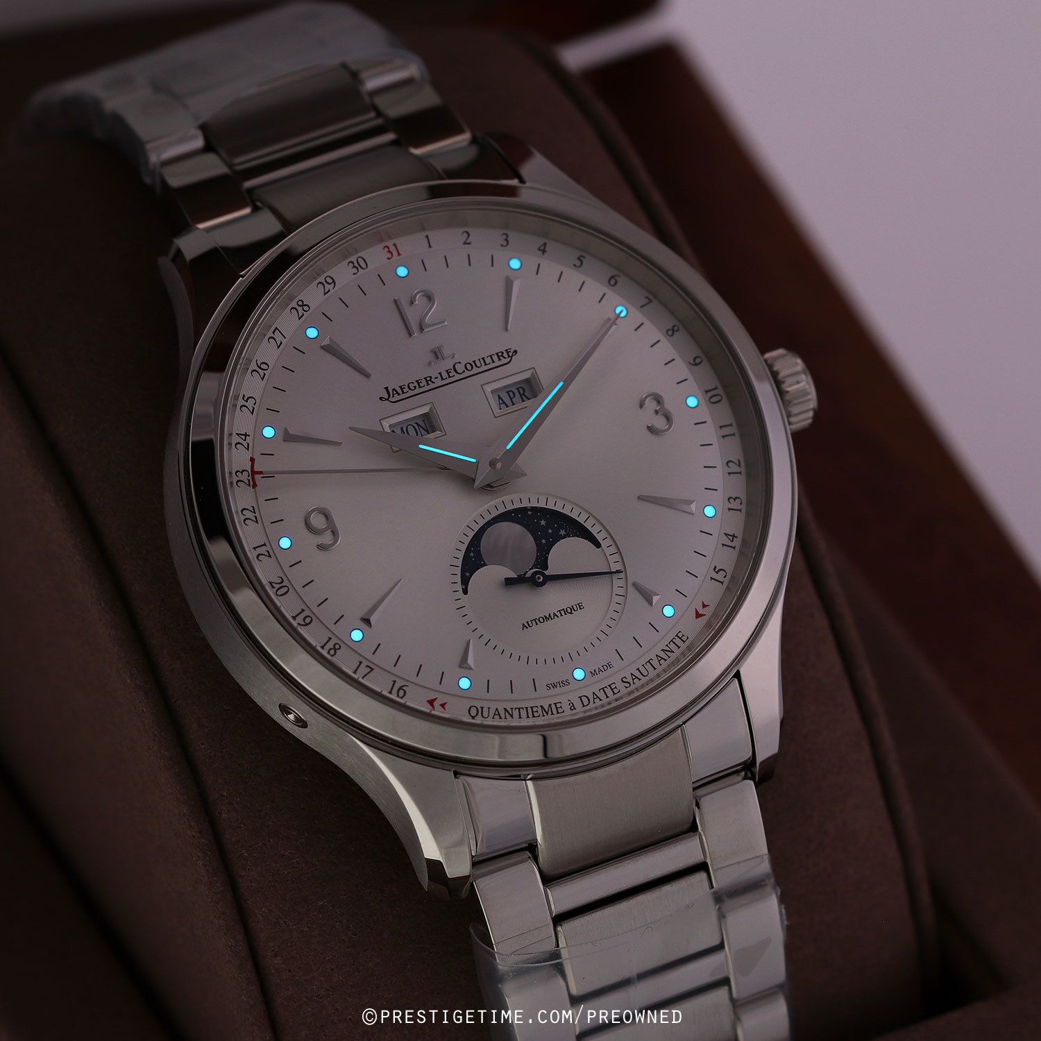 Preowned Jaeger LeCoultre Master Control Calendar 40mm 4148120