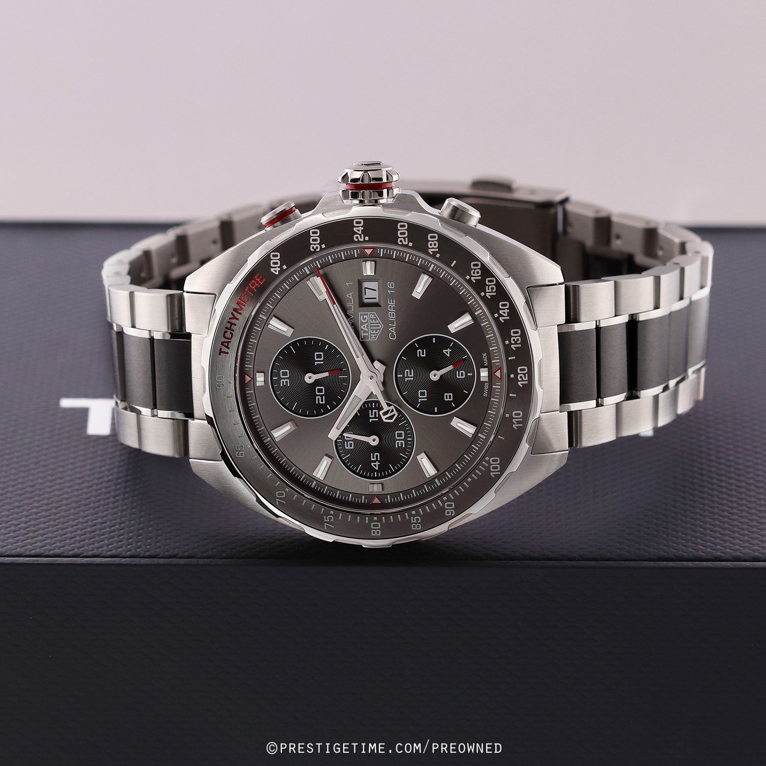 Pre-owned Tag Heuer Formula 1 Automatic Chronograph 44mm caz2012 