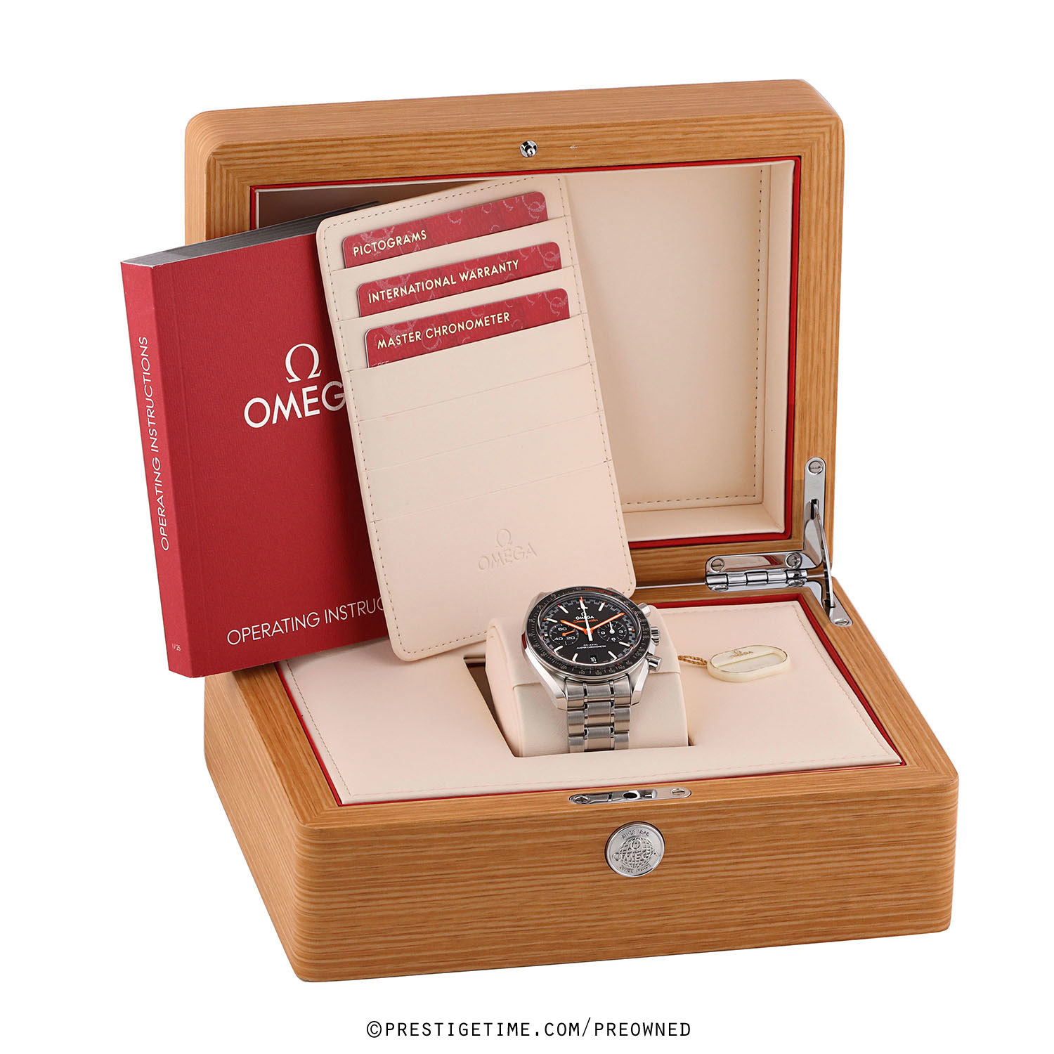 Pre-owned Omega Speedmaster Racing Master 44.25mm 329.30.44.51.01.002