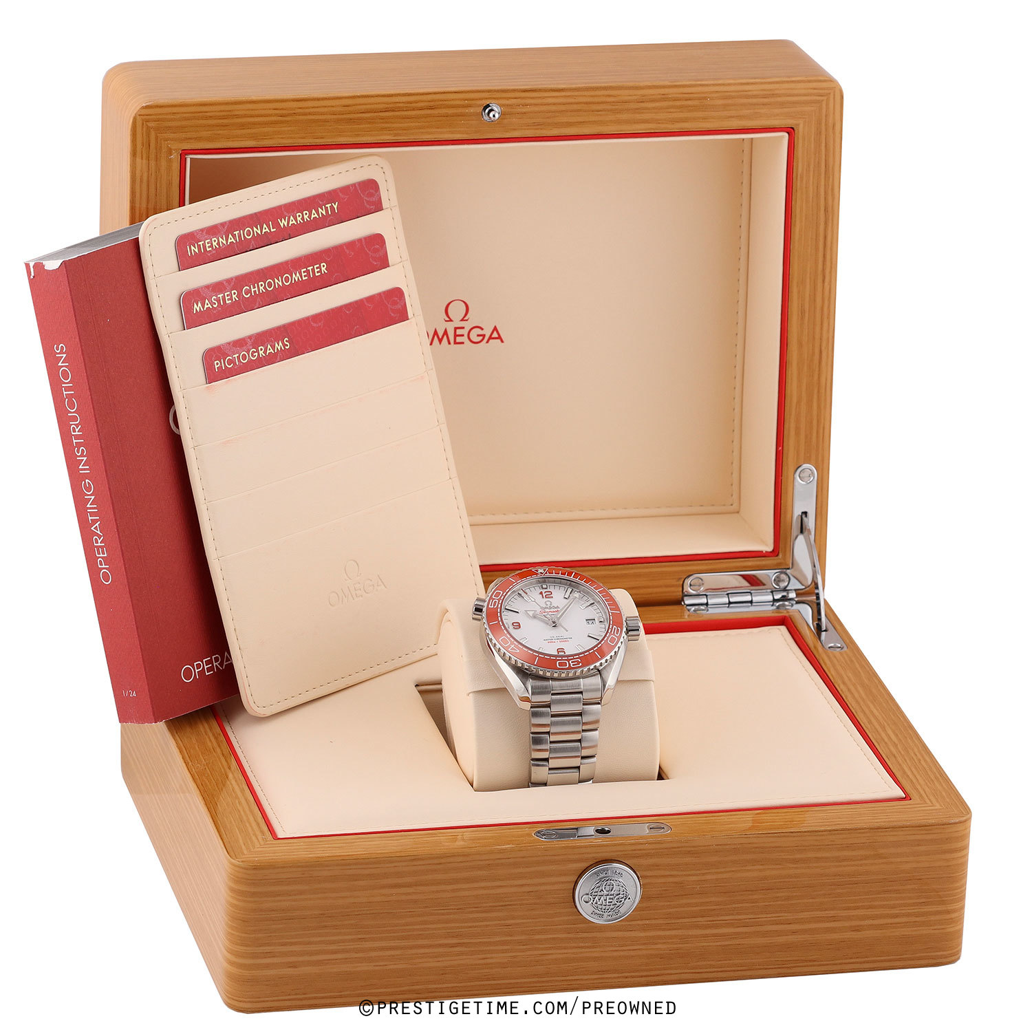 Pre-owned Omega Planet Ocean 600m 43.5mm 215.30.44.21.04.001