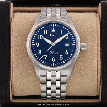 Pre-owned IWC Pilot's Watch Mark XX 40mm iw328204