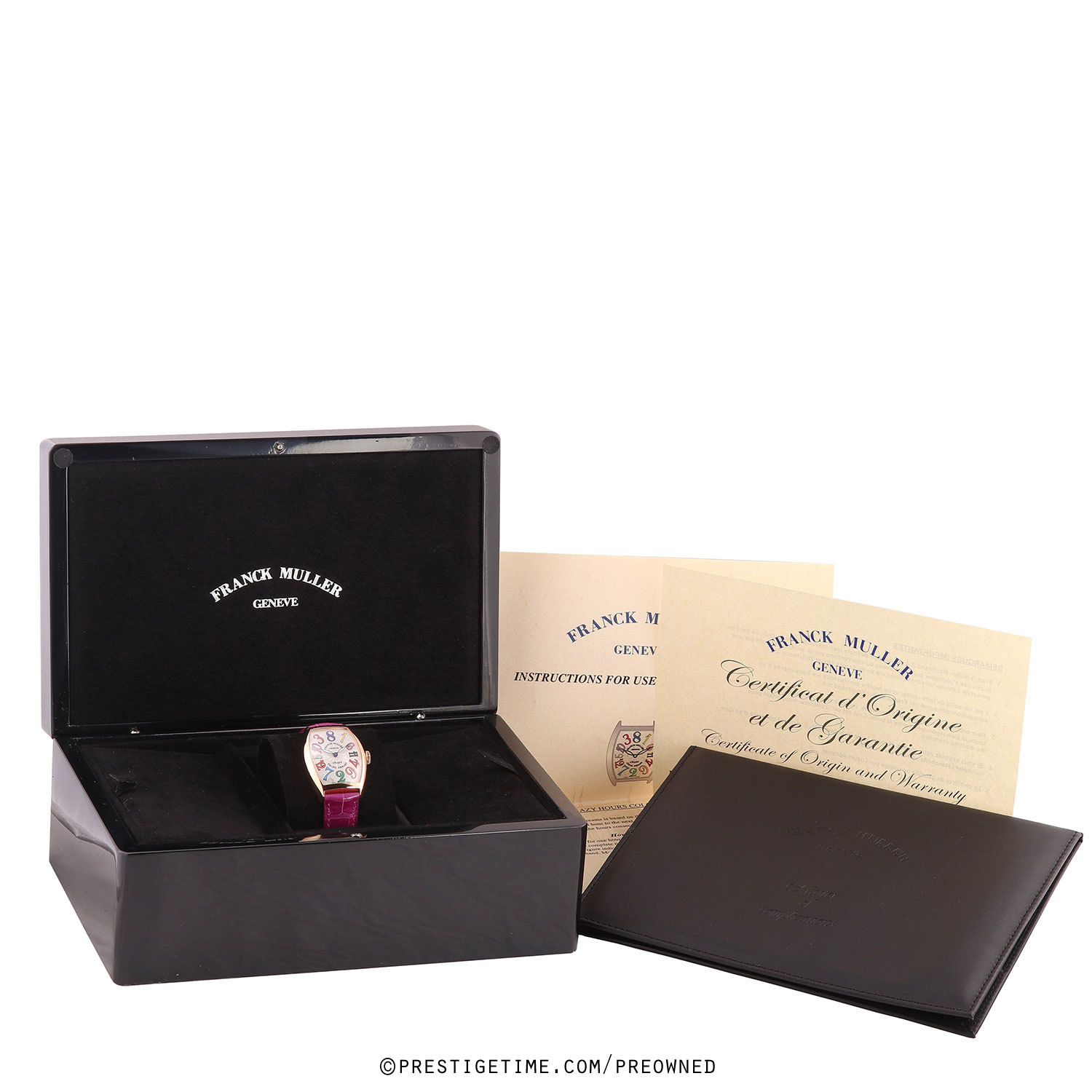 Pre-owned Franck Muller Cintree Curvex Crazy Hours Color Dreams