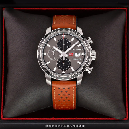 Pre-owned Chopard Mille Miglia GTS Chronograph 2019 Race Edition 44mm 168571-3004