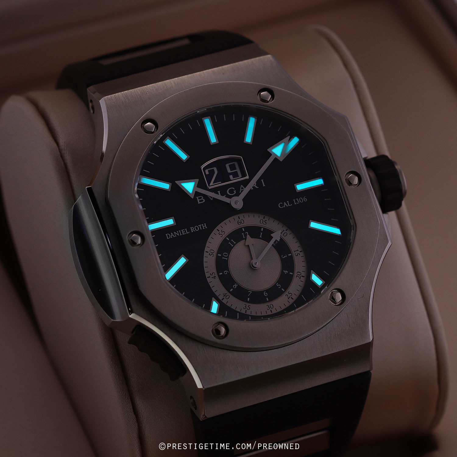 Pre-owned Bulgari Daniel Roth Endurer Chronosprint 101878