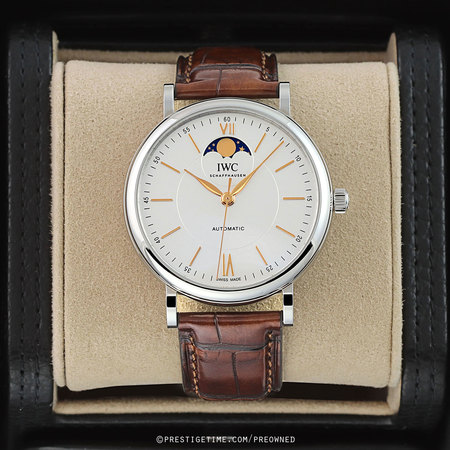Pre-owned IWC Portofino Automatic Moonphase 40mm iw459401
