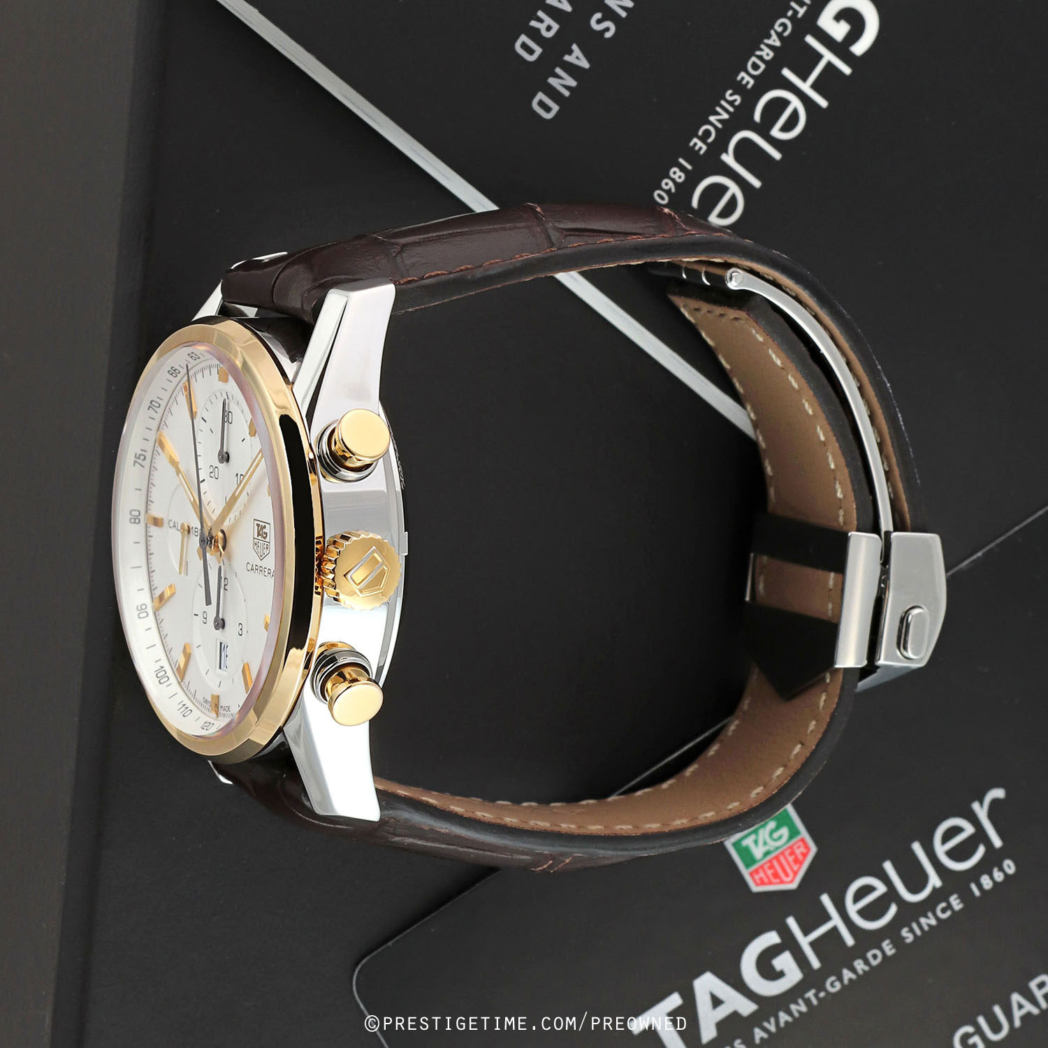 Pre-owned Tag Heuer Carrera Calibre 1887 Chronograph 41mm car2150