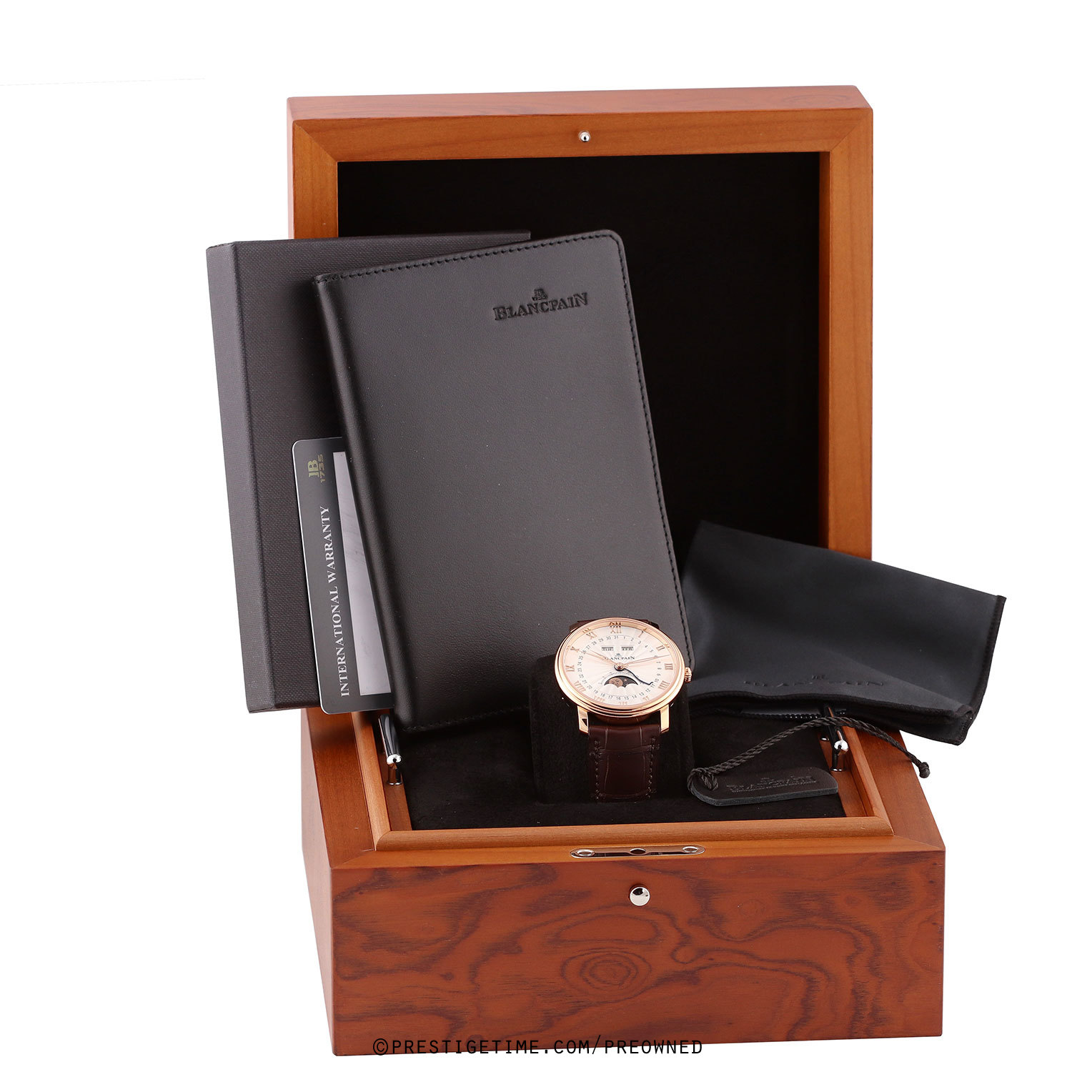 Pre-owned Blancpain Villeret Moonphase & Complete Calendar 40mm