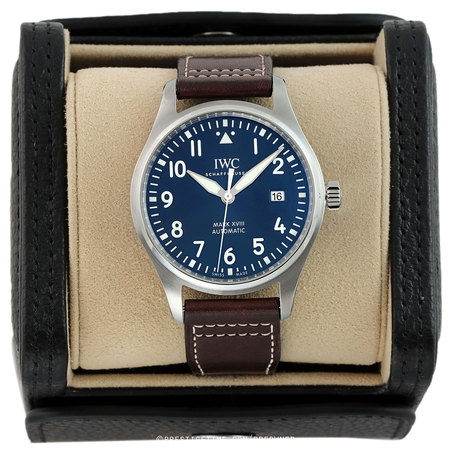 Pre-owned IWC Le Petite Prince Pilot Mark XVIII 40mm iw327010
