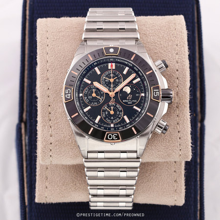 Pre-owned Breitling Super Chronomat 4 Year Calendar 44mm i19320251b1a1