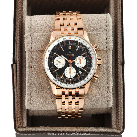 Pre-owned Breitling Navitimer B01 Chronograph 43 rb0121211b1r1