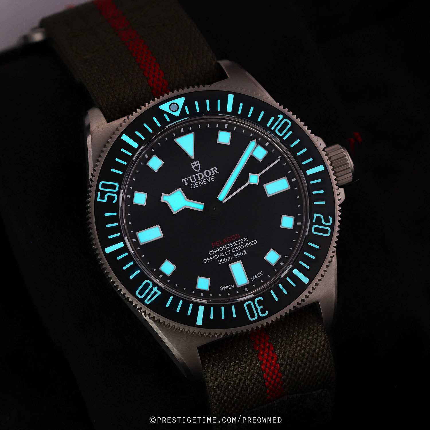 Pre-owned Tudor Pelagos FXD 42mm M25717N-0001