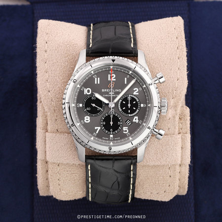 Pre-owned Breitling Aviator 8 B01 Chronograph 43 ab0119131b1p2