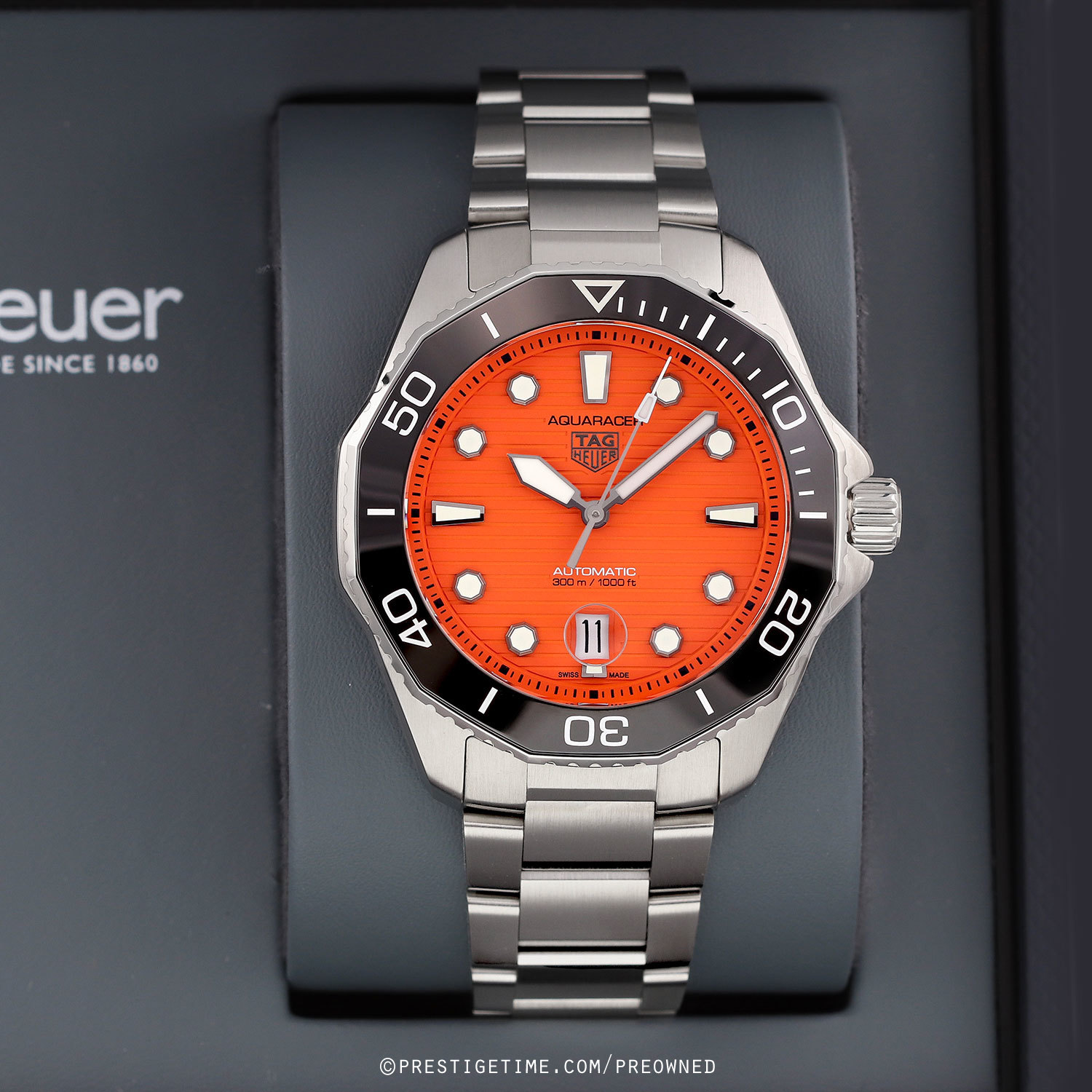 Pre-owned Tag Heuer Aquaracer Automatic 43mm