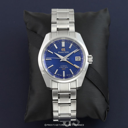 Pre-owned Grand Seiko LIMITED EDITION Peacock Hi-Beat 36000 GMT 40mm SBGJ261