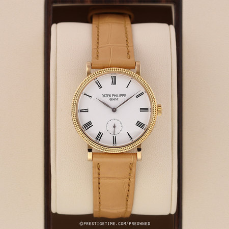 Pre-owned Patek Philippe Calatrava Ladies 31mm 7119j-010