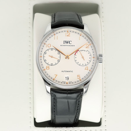 Pre-owned IWC FACTORY SERVICED Portugieser Automatic 7 Days 42.3mm iw500704
