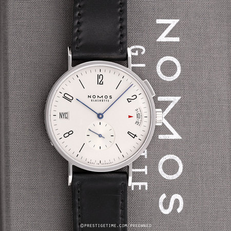 Pre-owned Nomos Glashutte Tangomat GMT 40mm 635
