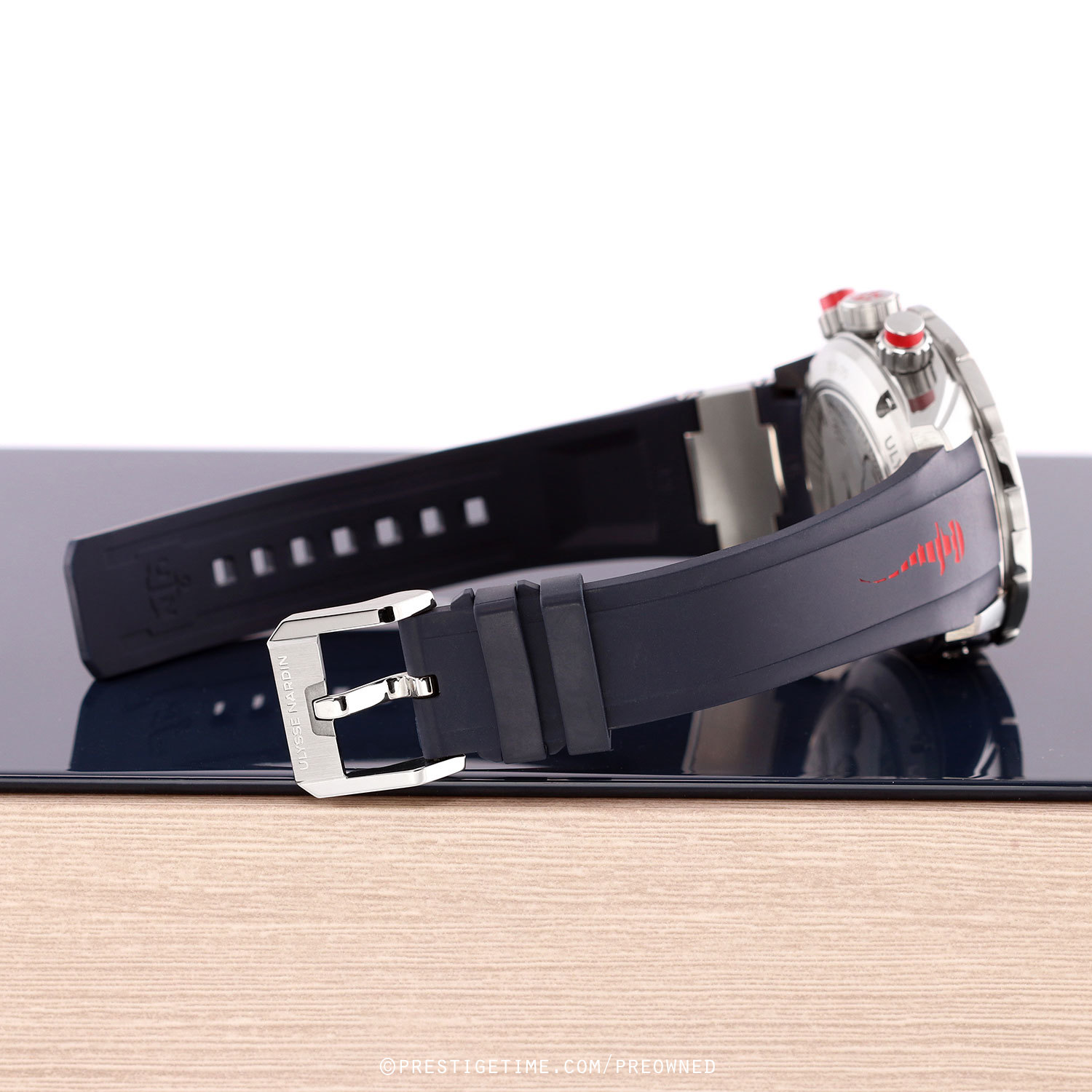 Pre-owned Ulysse Nardin Diver Chronograph Hammerhead Shark 44mm