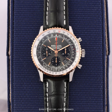 Pre-owned Breitling Navitimer B01 Chronograph 43mm ub0121211f1p2