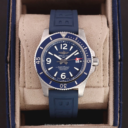 Pre-owned Breitling Superocean Automatic 44mm a17367d81c1s2