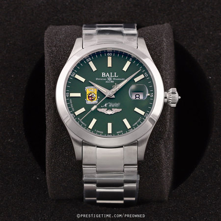 Pre-owned Ball Watch Engineer Master II Doolittle Raiders 40mm NM3000C-S1-GR