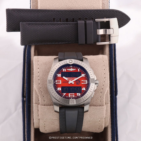 Pre-owned Breitling Aerospace B70 Orbiter 25th Anniversary 43mm EB70101A1O1S1