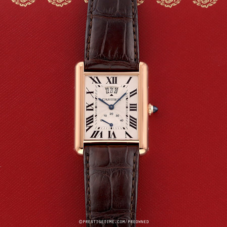 Pre-owned Cartier Tank Louis X-Large Power Reserve w1560003