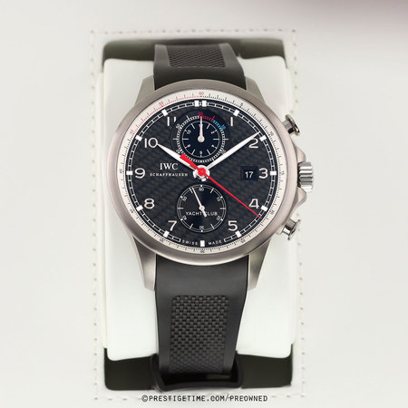Pre-owned IWC Portuguese Yacht Club Chronograph VOLVO OCEAN RACE 2011-2012 45.4mm IW390212