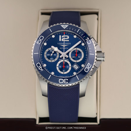 Pre-owned Longines HydroConquest Automatic Chronograph 43mm L3.883.4.96.9
