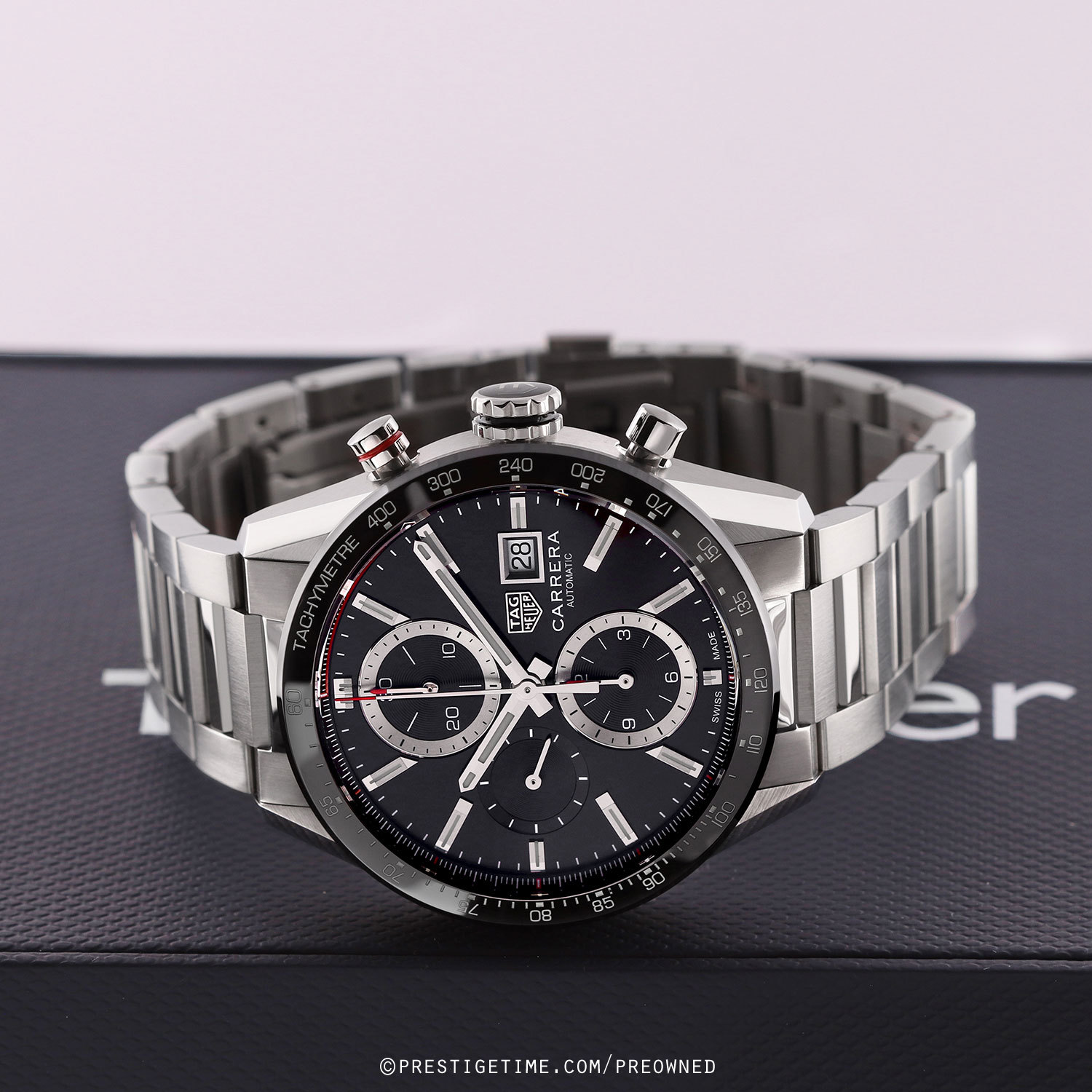 Eta 7750 Tag Heuer Calibre 16 Test Stainless Steel Tag Heuer