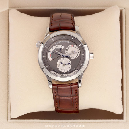 Pre-owned Jaeger LeCoultre Master Geographic 38mm 1423470 142.3.92