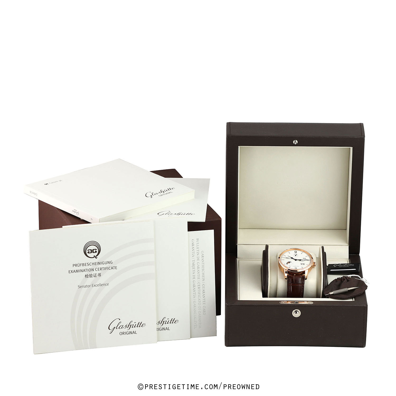 Pre-owned Glashutte Original Senator Excellence Perpetual Calendar