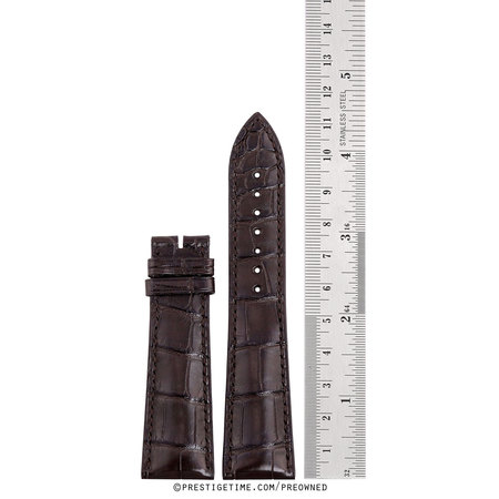 Blancpain  Brown Alligator Leather