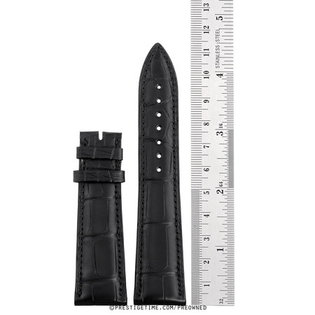 Blancpain  Black Alligator Leather