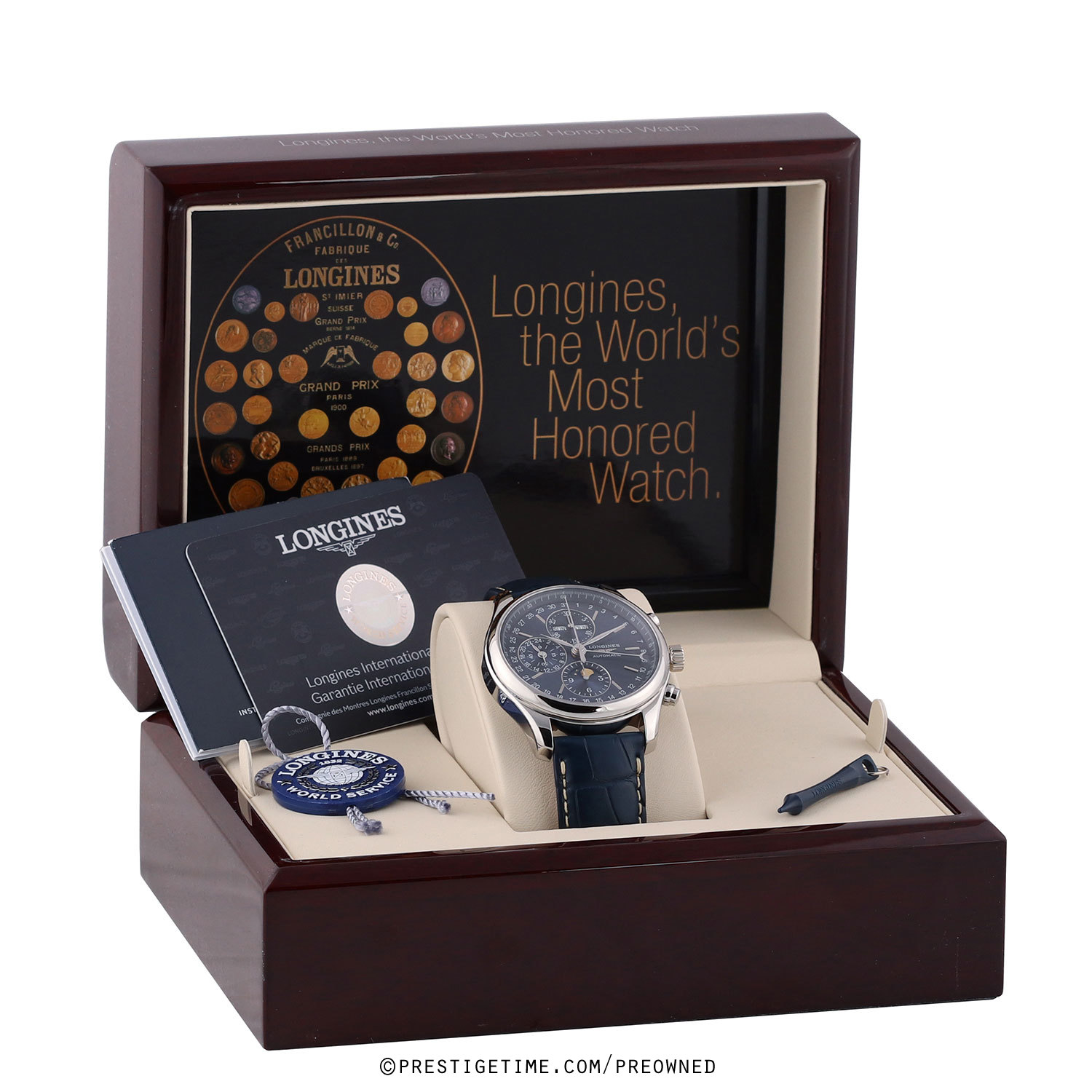 Pre-owned Longines Master Complications 42mm L2.773.4.92.0