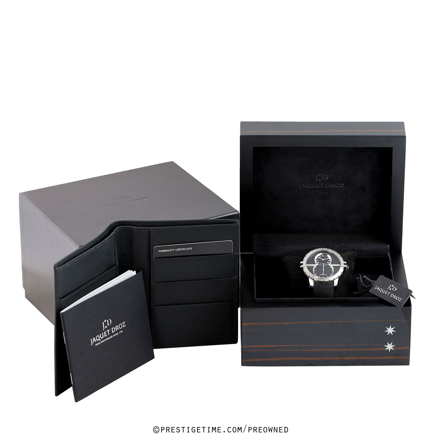 Pre-owned Jaquet Droz Grande Seconde SW 45mm J029030548